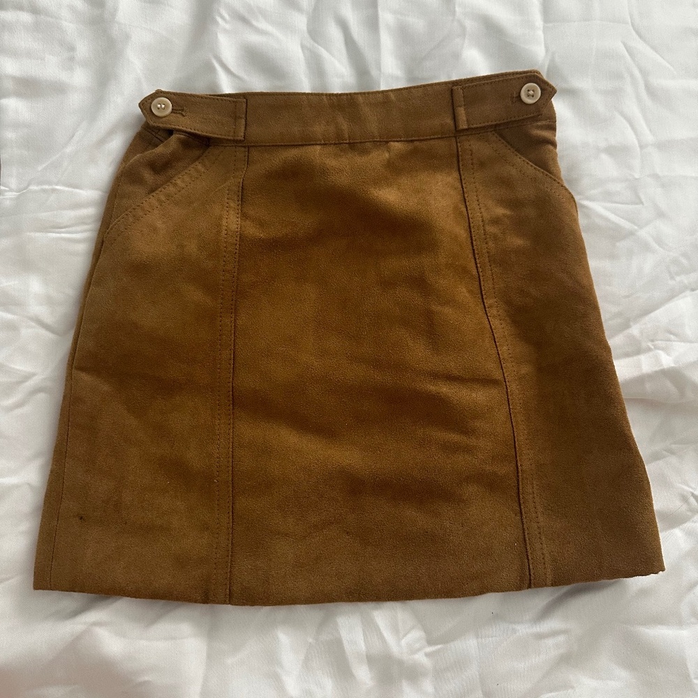Banana Republic Baby: Size 4 Years Brown Suede Skirt